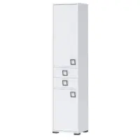 Regál Kiki V22-BE/KI-15 white/white