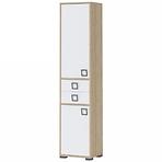 Regál Kiki V22-BK/KI-15 beech/white