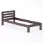 Posteľ borovica LK127–90x200 orech,2