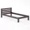 Posteľ borovica LK127–100x200 orech,2
