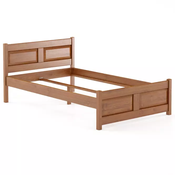 Posteľ buková LK109–120x200 cm čerešňa,2