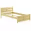 Posteľ buková LK109–140x200 prírodné,2