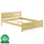 Posteľ buková LK109–160x200 prírodné