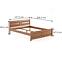 Posteľ buková LK109–160x200 cherry,3