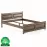Posteľ buková LK109–160x200 lausanne