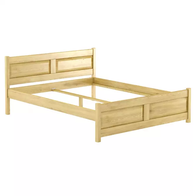Posteľ buková LK109–180x200 rustikal,2