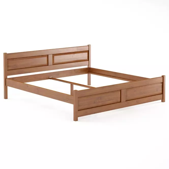 Posteľ buková LK109–200x200 cherry