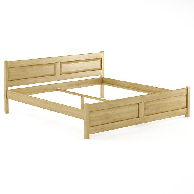 Posteľ buková LK109–200x200 rustikal