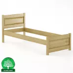 Posteľ buková LK120–80x200 rustikal