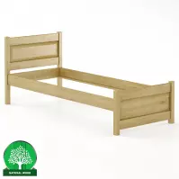 Posteľ buková LK120–80x200 rustikal