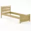 Posteľ buková LK120–80x200 rustikal,2