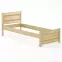 Posteľ buková LK120–90x200 prírodné,2