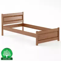 Posteľ buková LK120–100x200 cherry