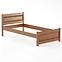 Posteľ buková LK120–100x200 cherry,2