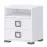 Nočný stolík Kiki NS2-BE/KI-15 white/white