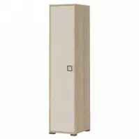 Skriňa 1D Kiki G1-BK/KI-01 beech/sand