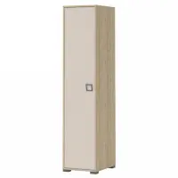 Skriňa 1D Kiki G1-BK/KI-01 beech/sand