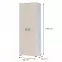 Skriňa 2D Kiki G2P-BE/KI-01 white/sand,2