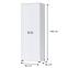 Skriňa 2D Kiki G2P-BE/KI-15 white/white,2
