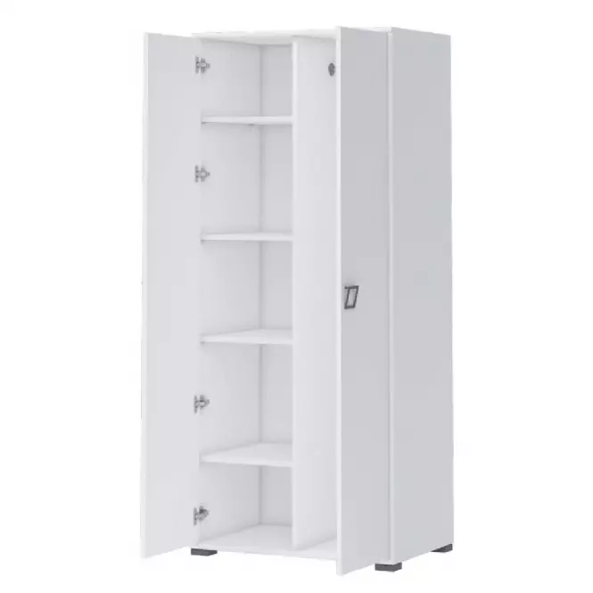 Skriňa 2D Kiki G2P-BE/KI-15 white/white,3
