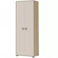 Skriňa 2D Kiki G2P-BK/KI-01 beech/sand