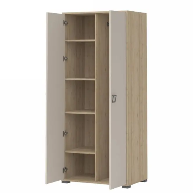 Skriňa 2D Kiki G2P-BK/KI-01 beech/sand,3