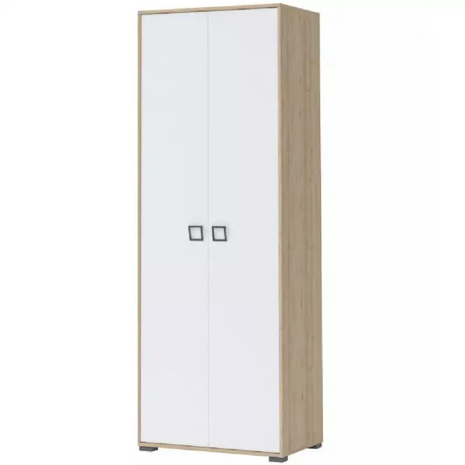 Skriňa 2D Kiki G2P-BK/KI-15 beech/white