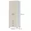 Skriňa 2D3S Kiki P23-BE/KI-01 white/sand,2