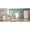 Skriňa 3D3S Kiki GUG-BK/KI-15 beech/white,3