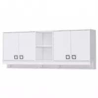 Závesná skrinka Kiki MKR-BE/KI-15 white/white