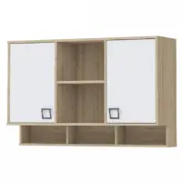 Závesná skrinka Kiki MRS-BK/KI-15 beech/white