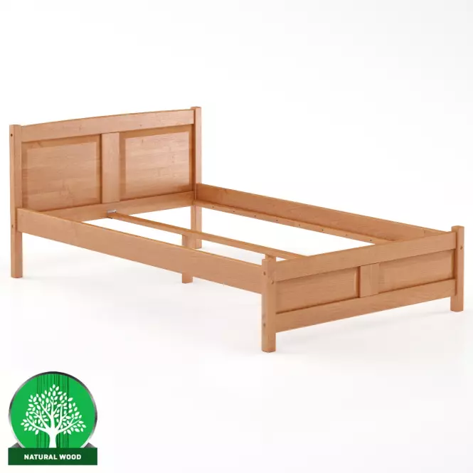 Posteľ borovica LK104–120x200 jelša
