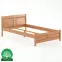 Posteľ borovica LK104–120x200 jelša