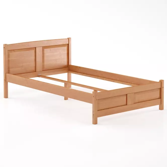 Posteľ borovica LK104–120x200 jelša,2