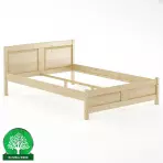 Posteľ borovica LK104–140x200 surová