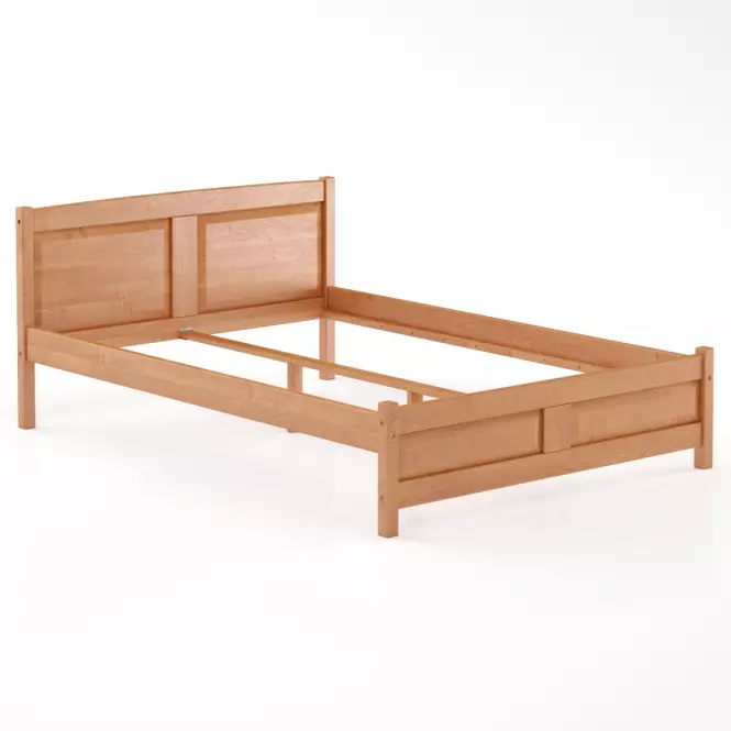 Posteľ borovica LK104–140x200 jelša,2