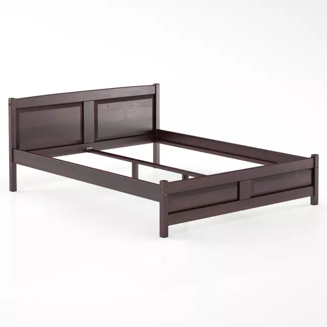 Posteľ borovica LK104–160x200 orech,2