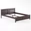 Posteľ borovica LK104–160x200 orech,2