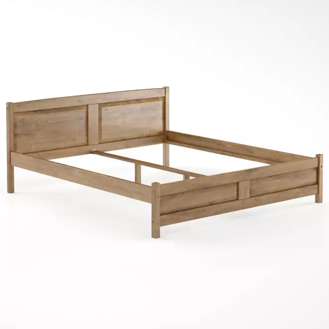 Posteľ borovica LK104–180x200 dub,2