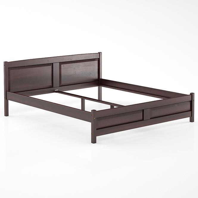 Posteľ borovica LK104–180x200 orech,2