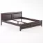Posteľ borovica LK104–180x200 orech,2