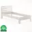 Posteľ buková LK189–100x200 bielený