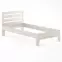 Posteľ buková LK189–100x200 bielený,2