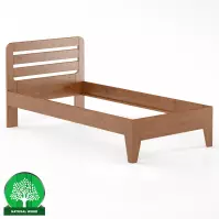 Posteľ buková LK189–100x200 cherry