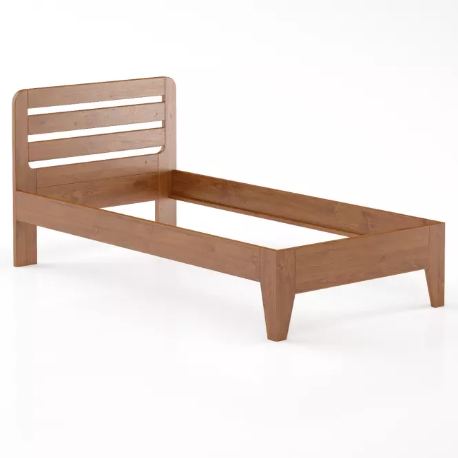 Posteľ buková LK189–100x200 cherry,2