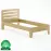 Posteľ buková LK189–100x200 rustikal