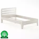 Posteľ buková LK189–120x200 bielený