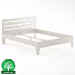 Posteľ buková LK189–140x200 bielený