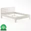 Posteľ buková LK189–140x200 bielený