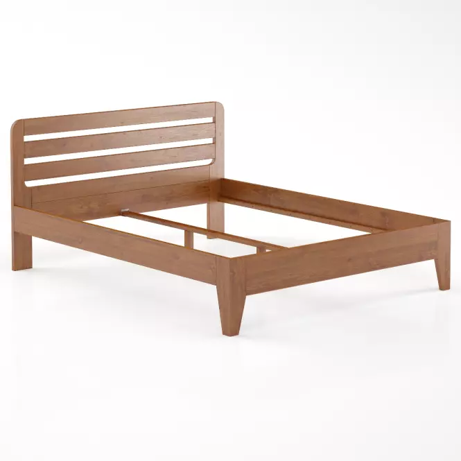 Posteľ buková LK189–140x200 cherry,2